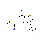 Methyl 7-Fluoro-3-(trifluoromethyl)benzofuran-5-carboxylate