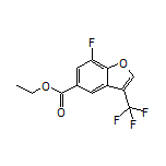 Ethyl 7-Fluoro-3-(trifluoromethyl)benzofuran-5-carboxylate