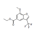 Ethyl 7-Methoxy-3-(trifluoromethyl)benzofuran-5-carboxylate