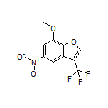 7-Methoxy-5-nitro-3-(trifluoromethyl)benzofuran