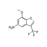 5-Amino-7-methoxy-3-(trifluoromethyl)benzofuran