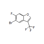 5-Bromo-6-fluoro-3-(trifluoromethyl)benzofuran