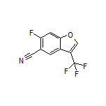 6-Fluoro-3-(trifluoromethyl)benzofuran-5-carbonitrile