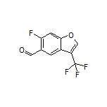 6-Fluoro-3-(trifluoromethyl)benzofuran-5-carbaldehyde