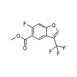 Methyl 6-Fluoro-3-(trifluoromethyl)benzofuran-5-carboxylate