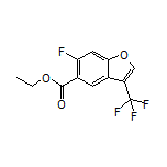 Ethyl 6-Fluoro-3-(trifluoromethyl)benzofuran-5-carboxylate