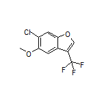 6-Chloro-5-methoxy-3-(trifluoromethyl)benzofuran