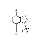 7-Fluoro-3-(trifluoromethyl)benzofuran-4-carbonitrile