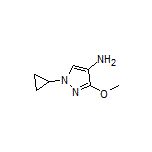 4-Amino-1-cyclopropyl-3-methoxypyrazole