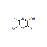 5-Bromo-3-iodo-6-methylpyridin-2-ol