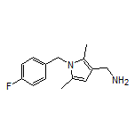 1-(4-Fluorobenzyl)-2,5-dimethylpyrrole-3-methanamine