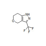 3-(Trifluoromethyl)-1,4,6,7-tetrahydropyrano[4,3-c]pyrazole