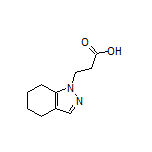 3-(4,5,6,7-Tetrahydro-1-indazolyl)propanoic Acid