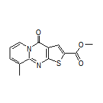 Methyl 9-Methyl-4-oxo-4H-pyrido[1,2-a]thieno[2,3-d]pyrimidine-2-carboxylate