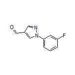 1-(3-Fluorophenyl)-1H-pyrazole-4-carbaldehyde