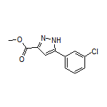 Methyl 5-(3-Chlorophenyl)-1H-pyrazole-3-carboxylate