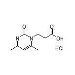 3-(4,6-二甲基-2-氧代嘧啶-1(2H)-基)丙酸盐酸盐