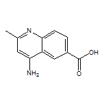 4-Amino-2-methylquinoline-6-carboxylic Acid