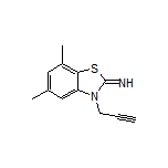 5,7-Dimethyl-3-(2-propyn-1-yl)benzo[d]thiazol-2(3H)-imine