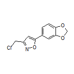 5-(Benzo[d][1,3]dioxol-5-yl)-3-(chloromethyl)isoxazole