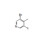 3-Bromo-5-iodo-4-methylpyridine