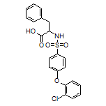 2-[4-(2-Chlorophenoxy)phenylsulfonamido]-3-phenylpropanoic Acid