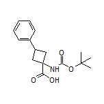 1-(Boc-amino)-3-phenylcyclobutanecarboxylic Acid