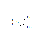 3-Bromo-4-hydroxytetrahydrothiophene 1,1-Dioxide