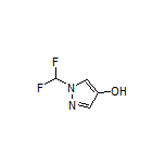 1-(Difluoromethyl)-1H-pyrazol-4-ol