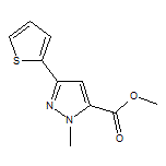 Methyl 1-Methyl-3-(2-thienyl)pyrazole-5-carboxylate