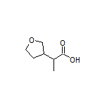 2-(Tetrahydrofuran-3-yl)propanoic Acid