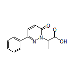 2-(6-Oxo-3-phenylpyridazin-1(6H)-yl)propanoic Acid