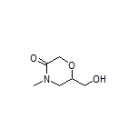 6-(Hydroxymethyl)-4-methylmorpholin-3-one