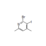 2-Bromo-3-iodo-4,6-dimethylpyridine