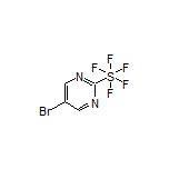 5-Bromo-2-(pentafluoro-l6-sulfaneyl)pyrimidine