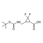 3-[(Boc-amino)methyl]-2,2-difluorocyclopropanecarboxylic Acid