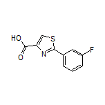 2-(3-Fluorophenyl)thiazole-4-carboxylic Acid