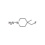 1-Amino-4-(fluoromethyl)-4-methylpiperidine