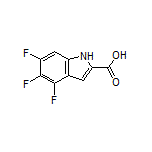 4,5,6-Trifluoro-1H-indole-2-carboxylic Acid