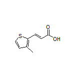 (E)-3-(3-Methyl-2-thienyl)acrylic Acid