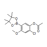 5-Acetoxy-4-chloro-2-methoxyphenylboronic Acid Pinacol Ester