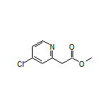 Methyl 2-(4-Chloro-2-pyridyl)acetate