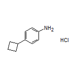 4-Cyclobutylaniline Hydrochloride