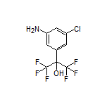 2-(3-Amino-5-chlorophenyl)-1,1,1,3,3,3-hexafluoro-2-propanol