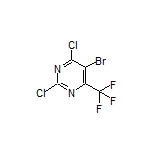 5-Bromo-2,4-dichloro-6-(trifluoromethyl)pyrimidine