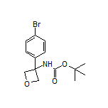 N-Boc-3-(4-bromophenyl)-3-oxetanamine