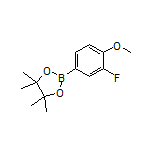 3-Fluoro-4-methoxyphenylboronic Acid Pinacol Ester