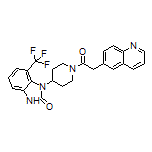 1-[1-[2-(6-Quinolyl)acetyl]-4-piperidyl]-7-(trifluoromethyl)benzimidazol-2(3H)-one