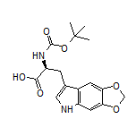 (S)-3-(5H-[1,3]Dioxolo[4,5-f]indol-7-yl)-2-(Boc-amino)propanoic Acid