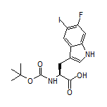 Boc-6-fluoro-5-iodo-L-tryptophan